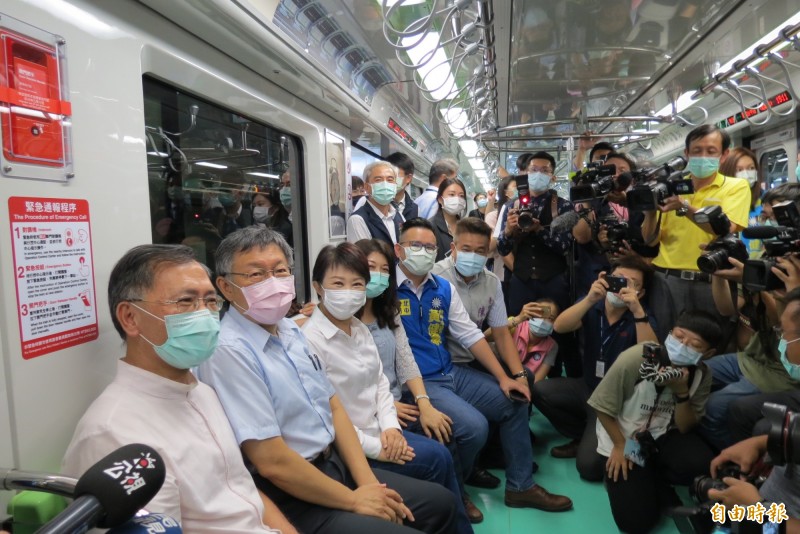 中捷綠線將可年底通車，目前中捷公司正研究試營運的日期及時間。（資料照）