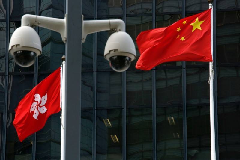 美國、德國以及加拿大都出聲譴責中共，沒想到中國外交部駐港公署反而氣燄更加囂張，嗆聲指「任何人企圖打香港牌遏制中國，都注定是死路一條」。（路透）