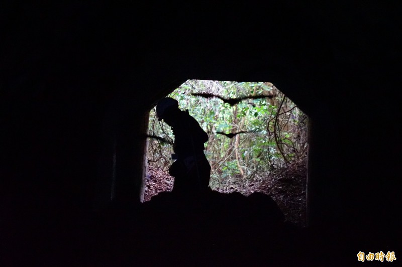 生利案場外的碉堡有蝠蝙棲息。（記者陳彥廷攝）