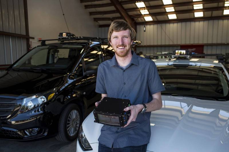17歲創立汽車自駕技術公司Luminar Technologies的羅素（Austin Russell），在25歲時身價達到33億美元（約新台幣930億元），成為全球最年輕的白手起家億萬富翁。（彭博）