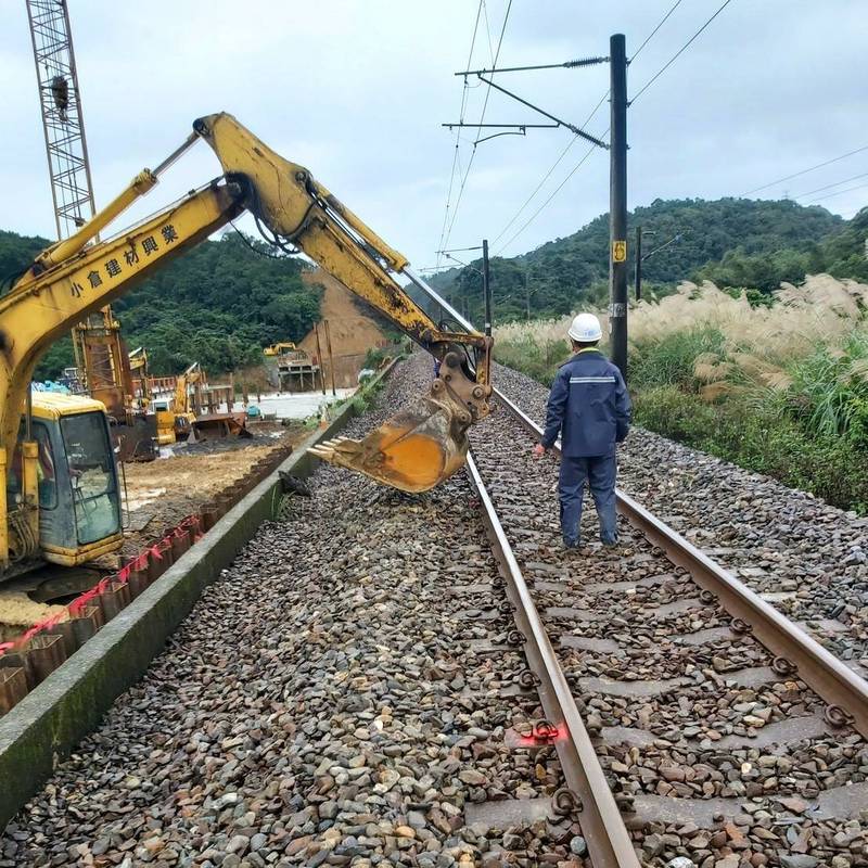 福隆 貢寮鋼軌變形台鐵搶修後西線改時速40公里慢行 生活 自由時報電子報