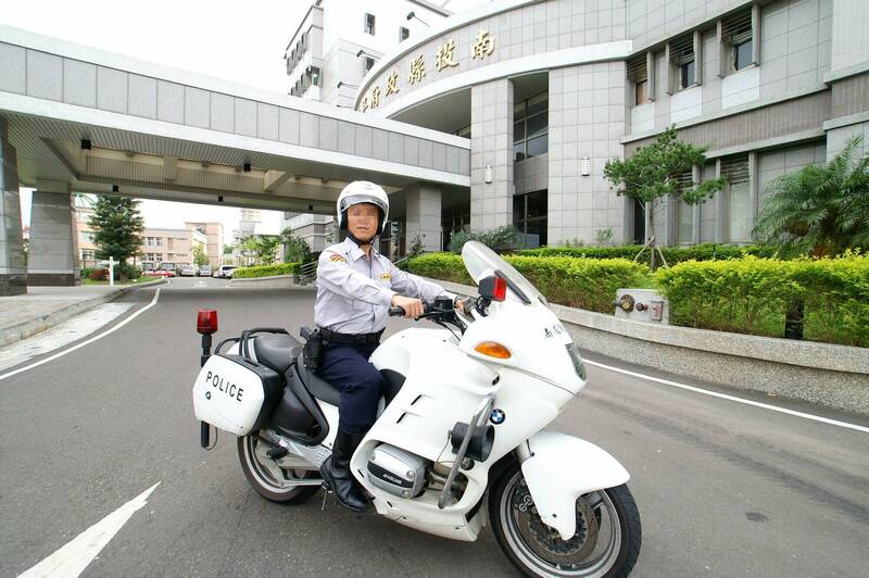 南投縣警局交通隊簡姓小隊長（見圖）從警多年，對駕駛重機相當熟悉；今卻不幸意外身亡。（記者劉濱銓翻攝）