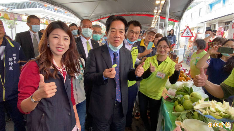 柳營農會100週年慶賴清德祝賀不忘宣傳農業保險 生活 自由時報電子報