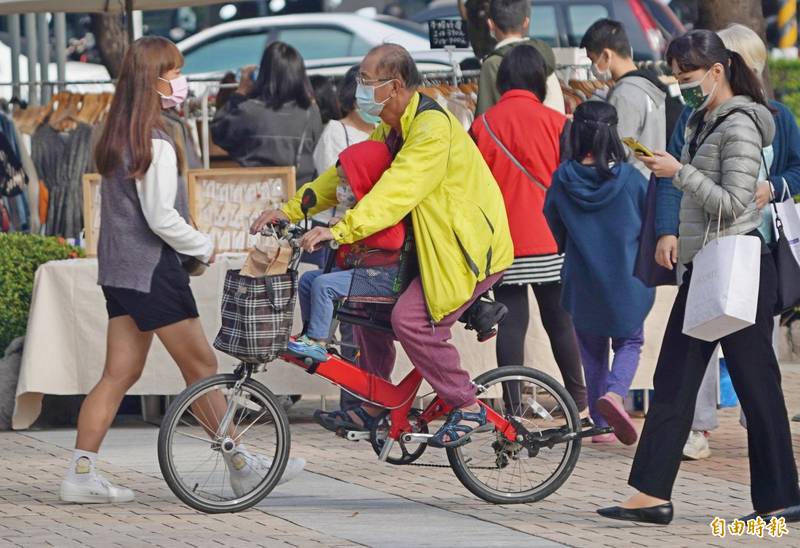 中央氣象局今將下週三南下的冷空氣升級為寒流強度，預計全台溫度急降，低溫將下探6到7度。（記者黃志源攝）