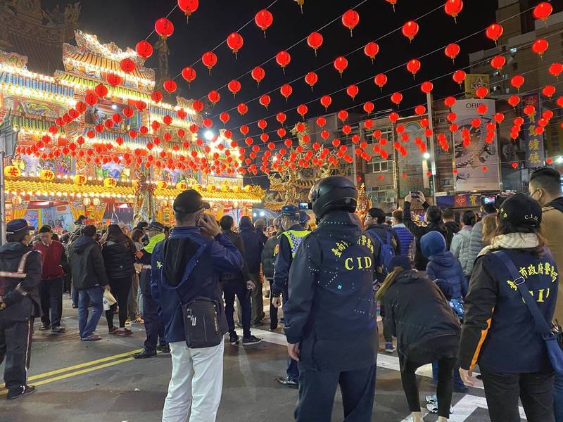 永康警方全力動員，大灣廣護宮建醮圓滿落幕。（記者吳俊鋒翻攝）