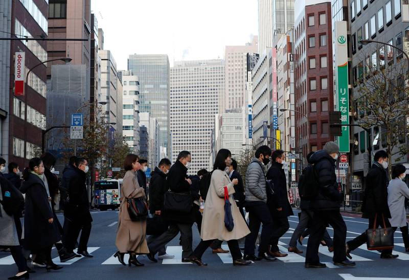 東京今日新增超過2447例確診。（路透）