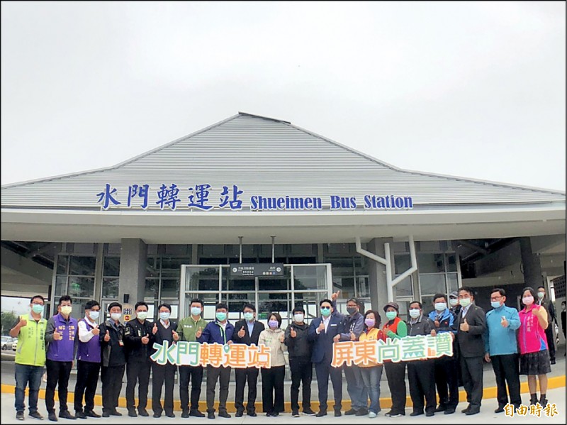 平地進入原鄉重要交通樞紐的屏東內埔水門轉運站，昨天啟用。
（記者羅欣貞攝）