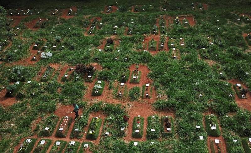 「维拉福摩萨」公墓至今年1月7日持续有死者下葬。（路透档案照）(photo:LTN)