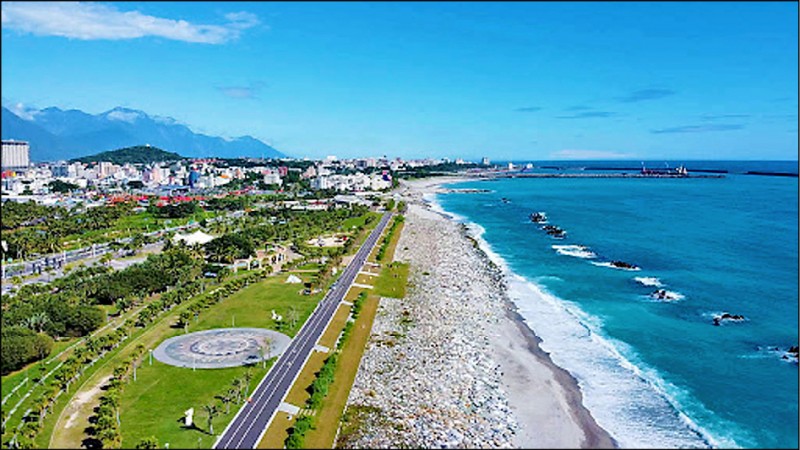 10年養灘花蓮南濱海岸獲台灣景觀大獎 花蓮縣 自由時報電子報