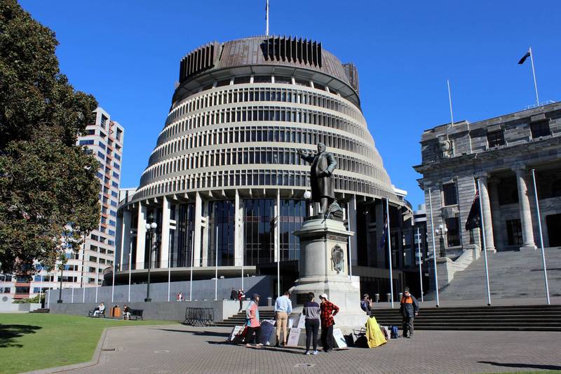 纽西兰国会蜂窝大厦今日凌晨惊传攻击事件。（路透资料照）(photo:LTN)