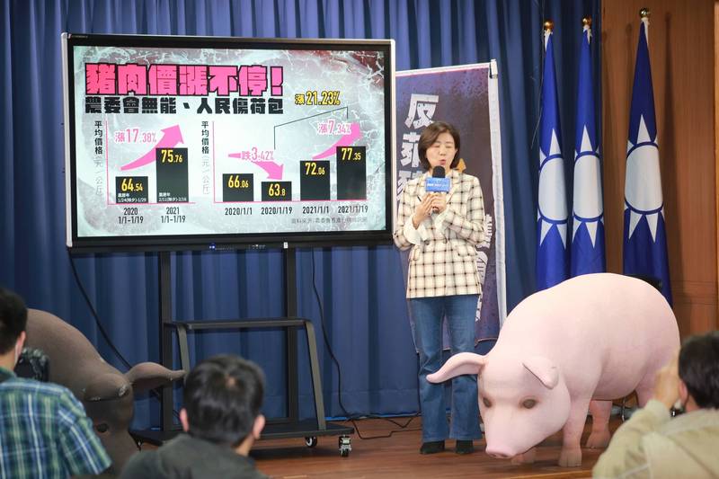 國民黨質疑豬肉價格漲不停 批陳吉仲不適任 - 政治 - 自由時報電子報