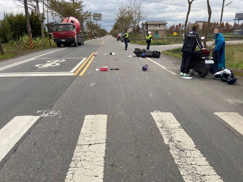 員山28日發生死亡車禍，警方表示，第一時間確認車型、車號後，立即查獲嫌疑人。（記者蔡昀容翻攝）