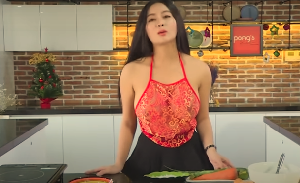 吃菜？吃驚！ 越南巨乳網紅教下廚 觀眾全失焦 - 國際 - 自由時報電子