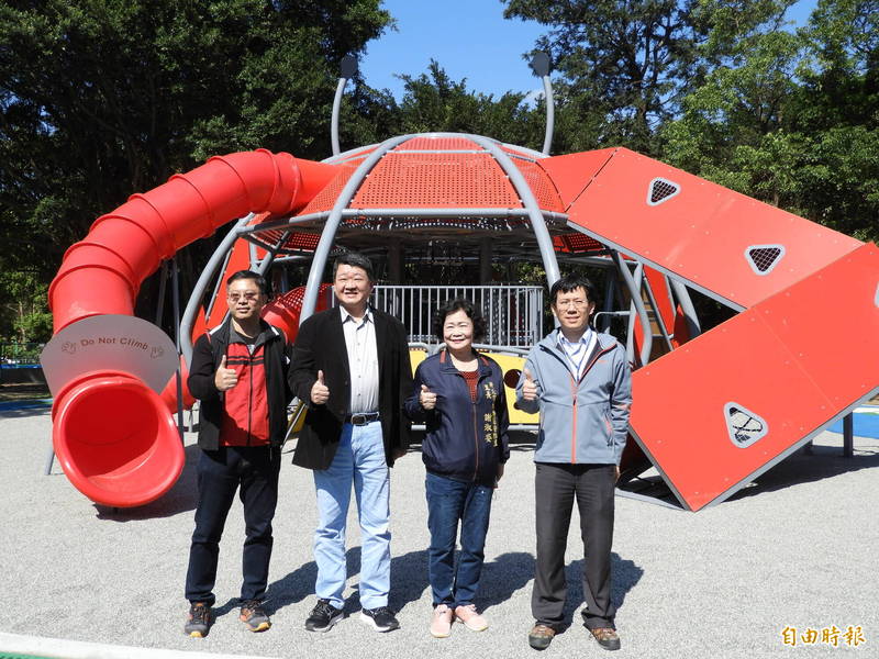 新北特色公園新亮點招潮蟹攀爬網 海龜溜滑梯吸睛 生活 自由時報電子報