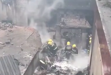 中國江西人工造雨直升機墜毀,機上5人全罹難。(圖擷取網絡) 中國江西人工造雨直升機墜毀,機上5人全罹難。(圖擷取網絡)