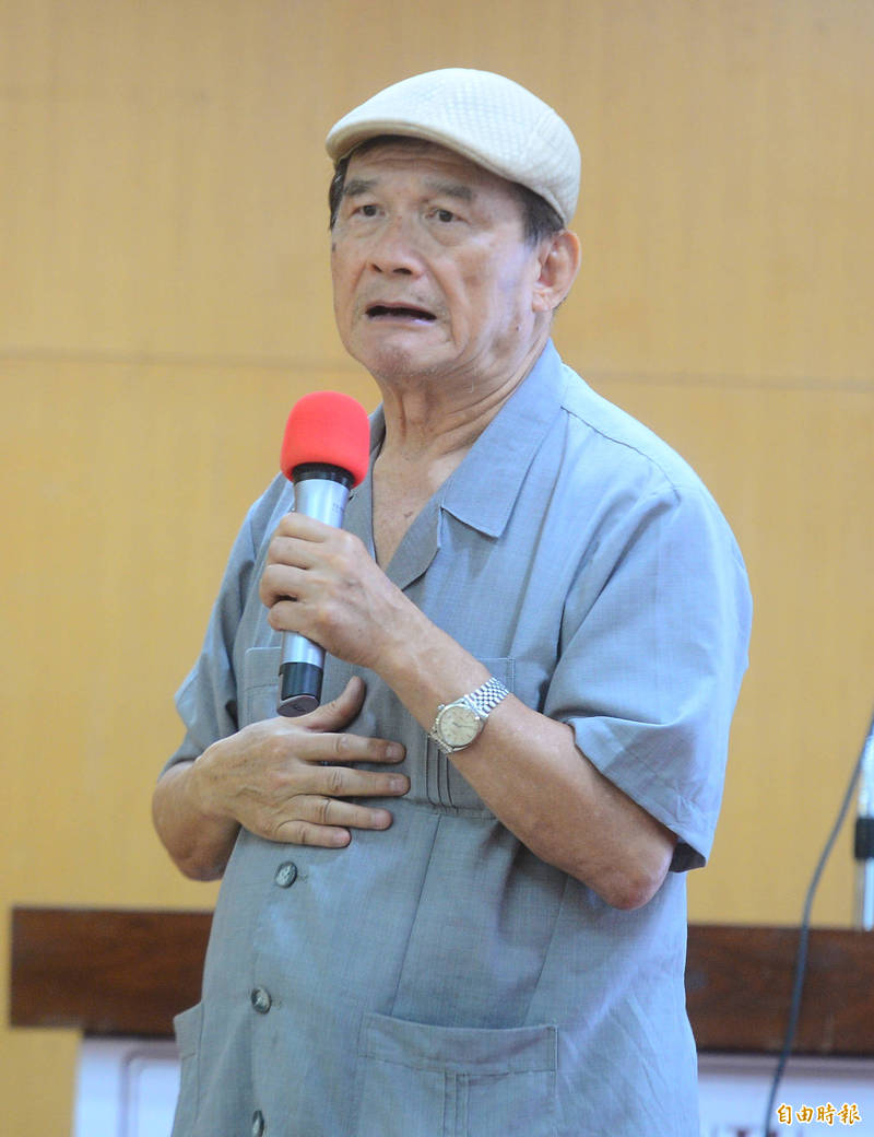 台灣聯合國協進會榮譽理事長蔡明憲（見圖），曾與吳修銘的父親吳明達一同推動台獨運動。（資料照）