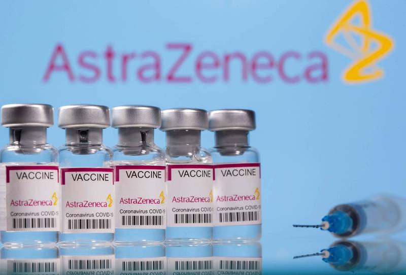 阿斯特捷利康指出，並沒有發現證據顯示AZ疫苗具有增加血栓形成的風險。（路透）