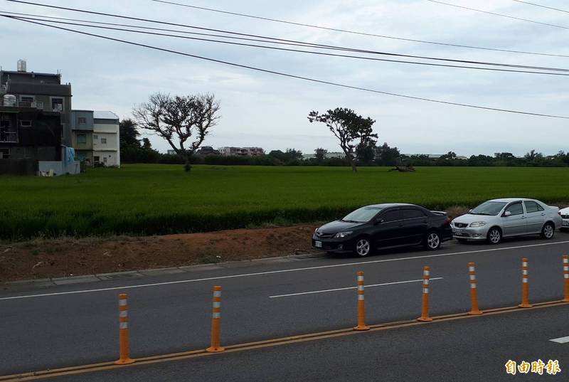 航空城地上物查估，傳出有黃牛穿梭其間牟利。（記者謝武雄攝）