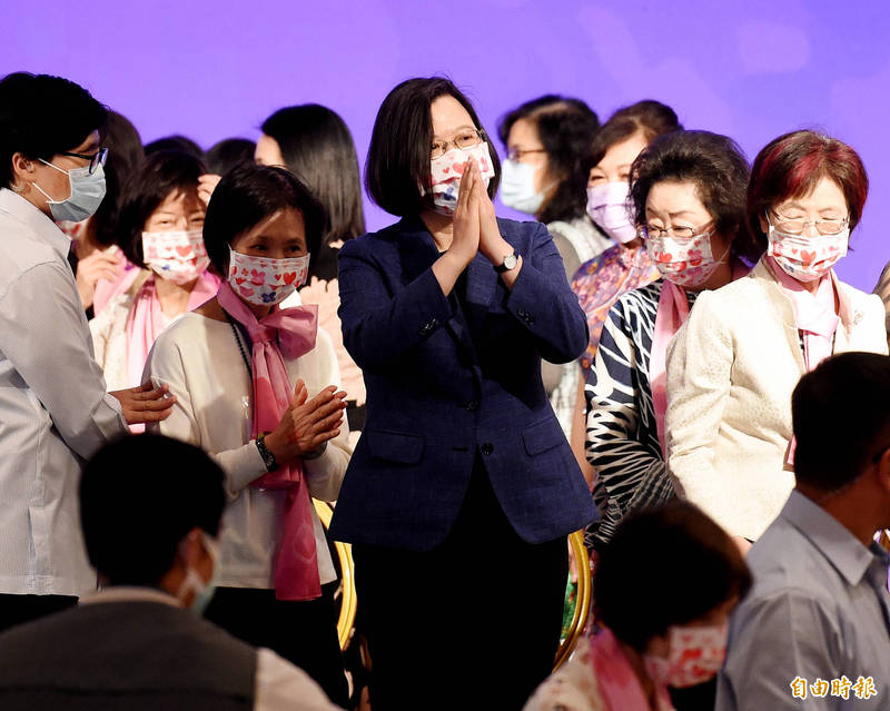 女力崛起！ 蔡英文：婦團讓世界看見台灣軟實力 - 政治 - 自由時報電子