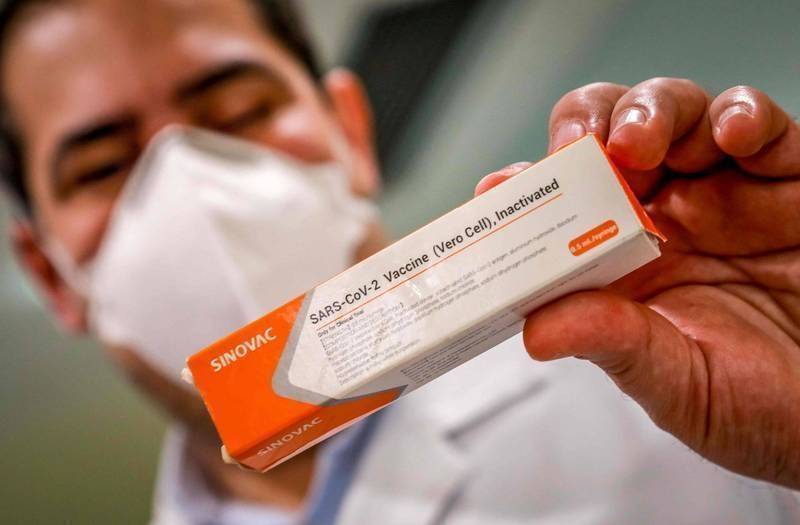 香港施打科興疫苗後通報的死亡案例增至11宗。（法新社資料照）