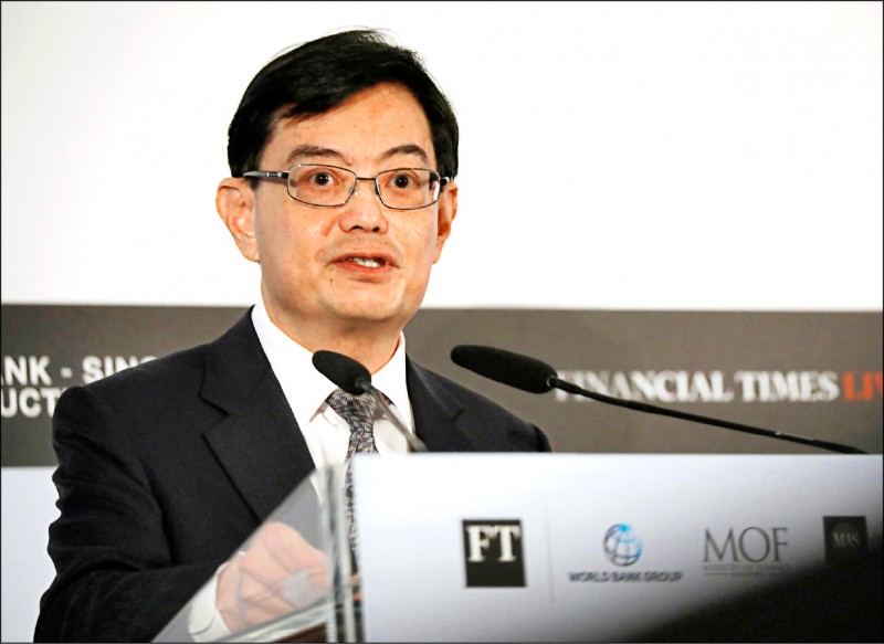 新加坡副總理王瑞杰請辭 李顯龍接班人生變 - 國際 - 自由時報電子報