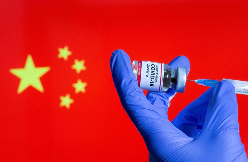 中国官媒要官方加速将疫苗冲关进入世卫推荐名单。（路透）(photo:LTN)