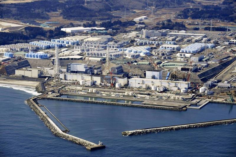 日本政府13日上午召開內閣會議，正式敲定福島核一廠核廢水稀釋排放入海的方針。圖為福島第一核電站。（美聯社資料照）