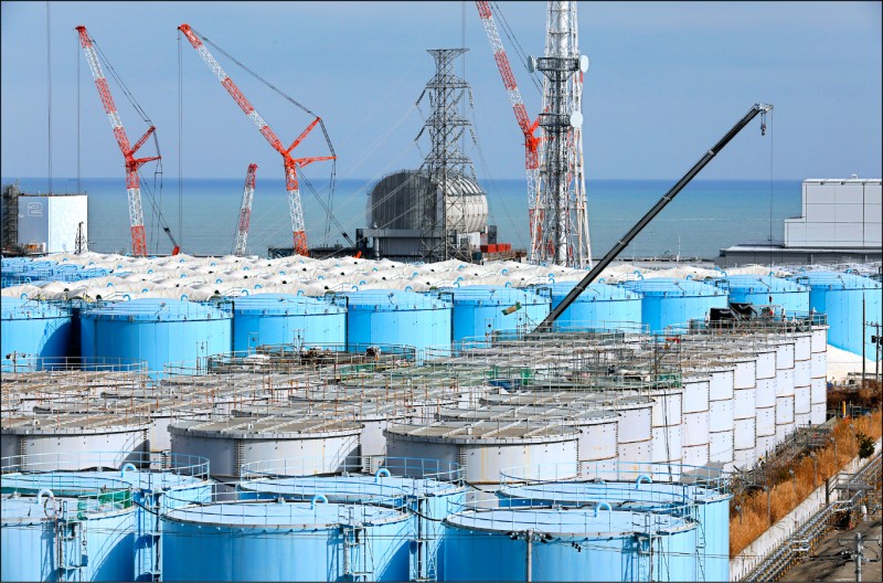 日本政府決定二年後將福島核廢水排放入海前，日本台灣交流協會曾二度向我國通報，我已向日方重申嚴正關切立場。（資料照，歐新社）