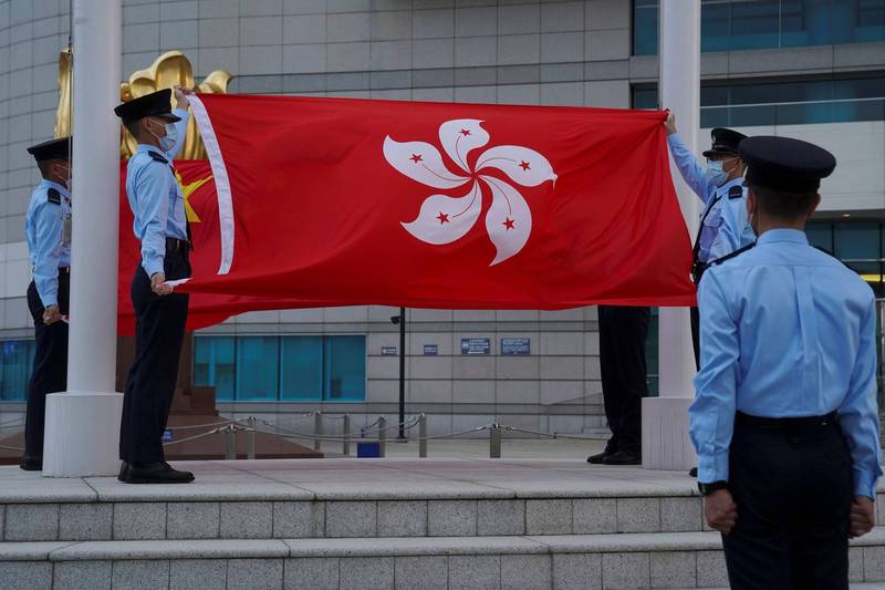 港府今年初封鎖紀錄反送中運動資訊的網站「香港編年史」，本月再封鎖支持香港人權的台灣教會網站，扼殺港人信息自由。（路透）