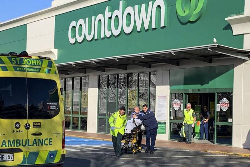 案发地点为Countdown连锁超市。（美联社）(photo:LTN)