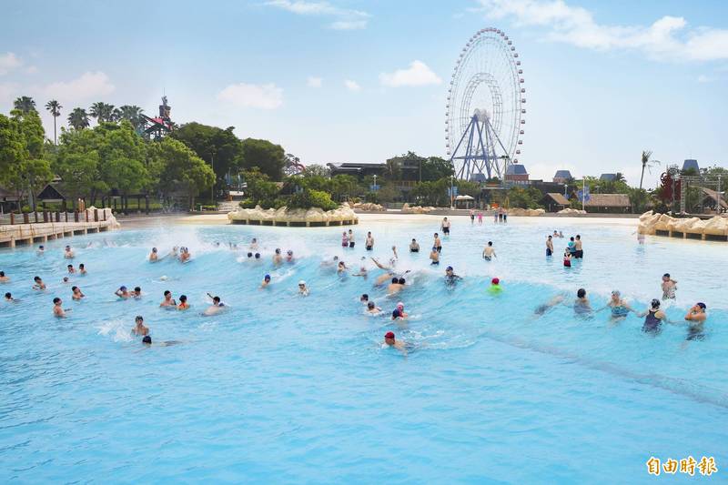 麗寶樂園「馬拉彎」水世界，因缺水今年至今未開園營運。（麗寶樂園提供）