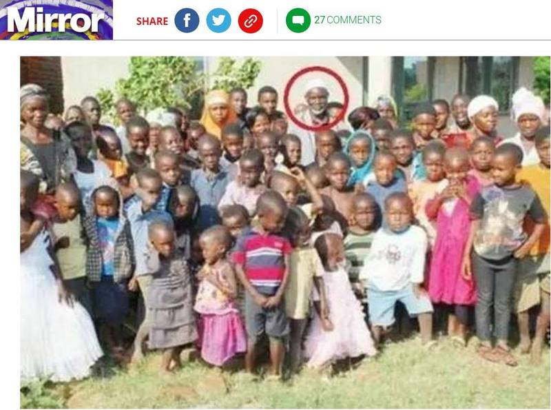 非洲辛巴威男子奈阳多罗（Misheck Nyandoro）坐拥16个妻子和151个小孩。（翻摄自镜报）(photo:LTN)
