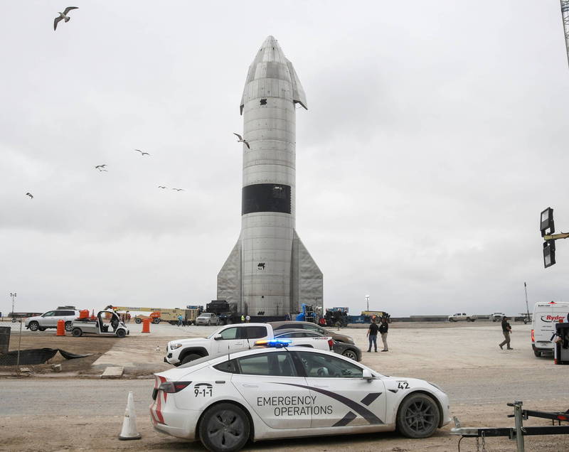 SpaceX提出星舰轨道飞行测试申请。（路透）(photo:LTN)