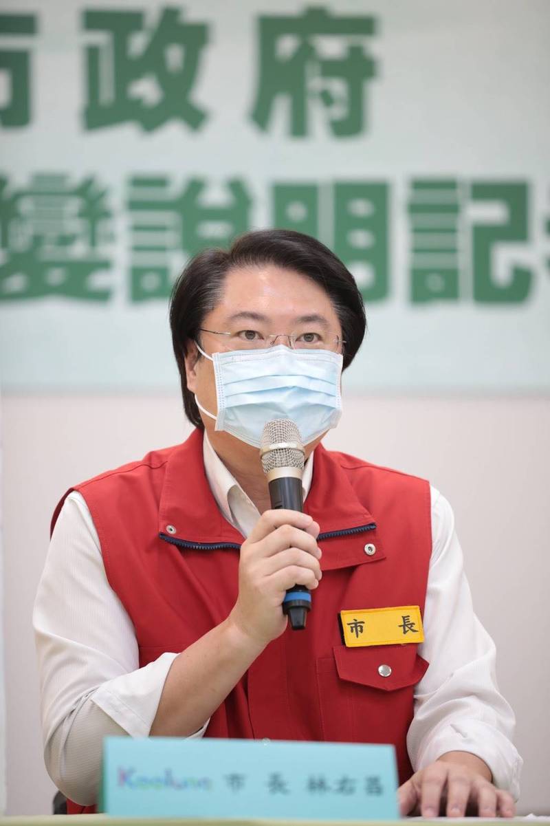 基隆市長林右昌向中央喊話，建議全國三級警戒再延長兩週。（圖由基隆市政府提供）