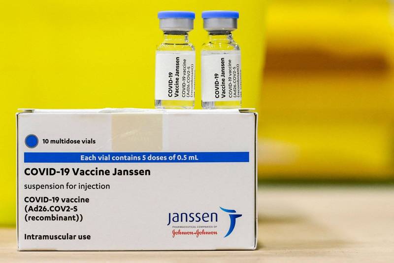 美國贈送韓國100萬劑嬌生楊森（Johnson & Johnson）疫苗，是原先贈送55萬支的雙倍量，預計本週抵達韓國。（法新社）