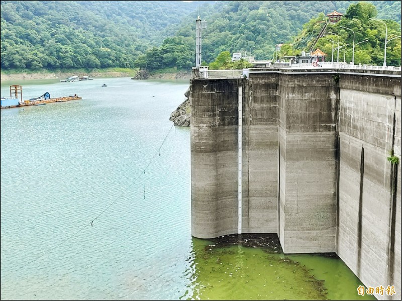 上波梅雨助攻，石門水庫蓄水率回升、蓄水量逾1萬噸。（資料照，記者李容萍攝）