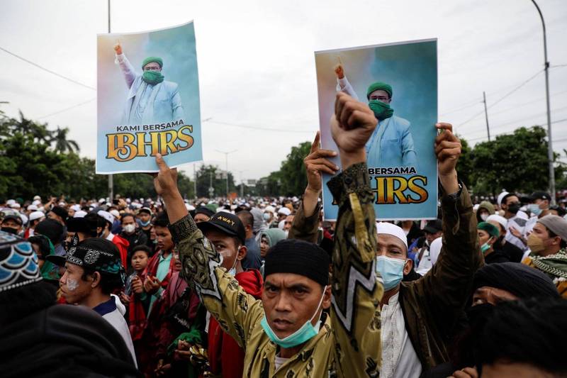 確診卻謊稱健康 印尼激進伊斯蘭團體領袖被判刑4年 - 國際 - 自由時報