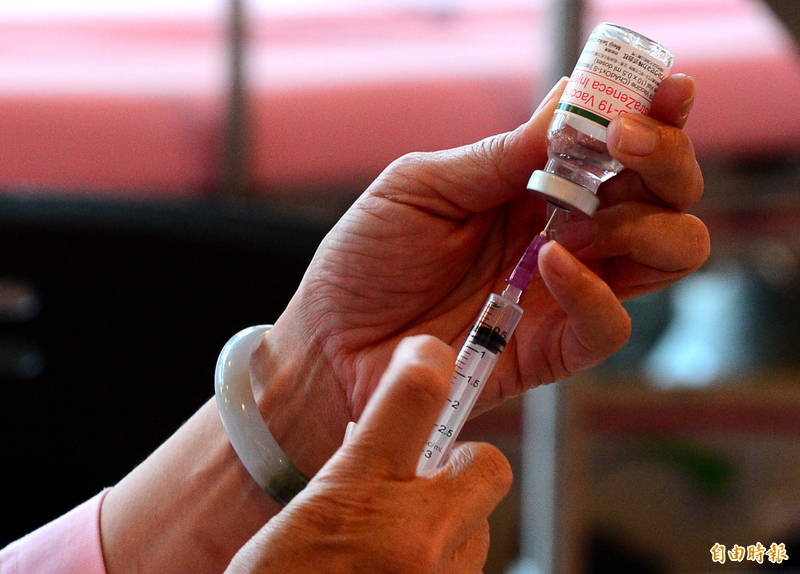 阿斯特捷利康製藥今天表示，提供給東南亞地區的AZ疫苗，將於7月初開始配送。（資料照，記者王藝菘攝）