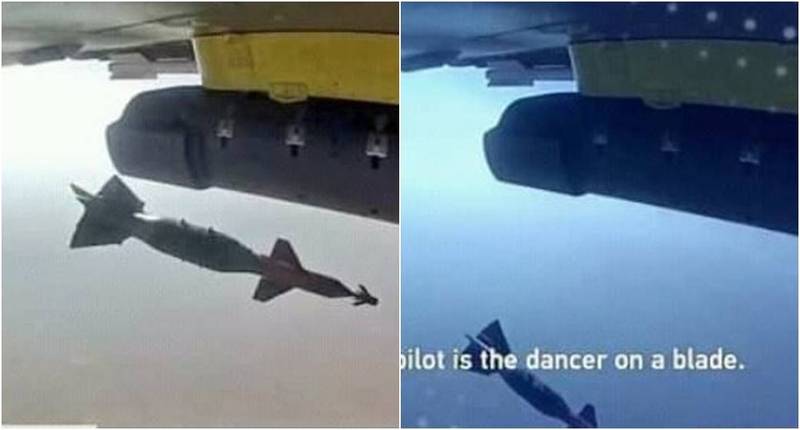 中國官媒釋出1段「殲-10戰機發射飛彈」影片（右），立刻被抓包是盜用印度空軍8年前「光輝戰機發射飛彈」影片（左）。（圖取自推特）