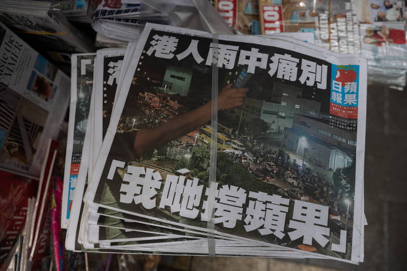 北歐4大報轟中國打擊香港新聞自由 世界不能再袖手旁觀 國際 自由時報電子報