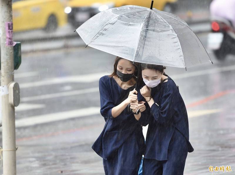 中央氣象局今（3）日下午5點50分針對南投縣發布大雨特報。（資料照）