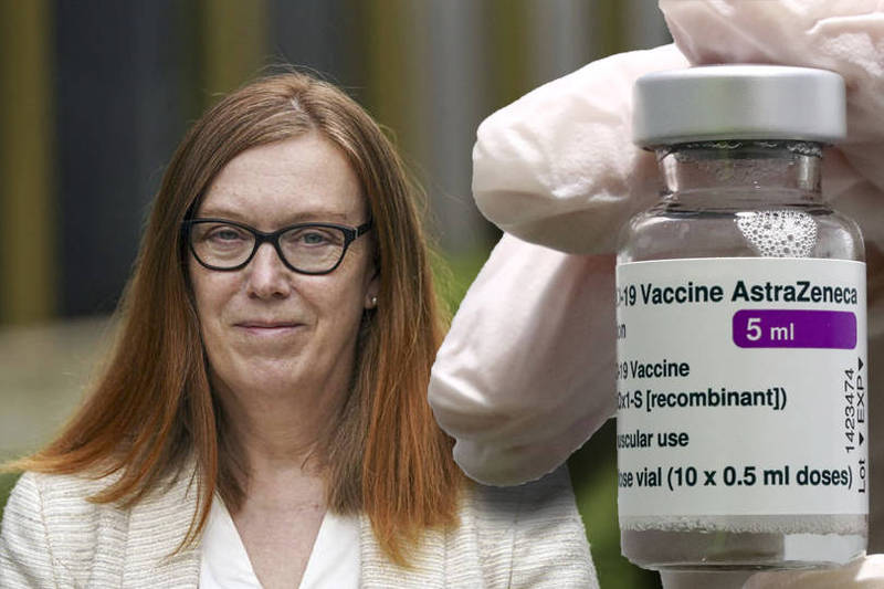 她透露，目前正與AZ公司著手開發針對南非beta變種病毒的新疫苗，雖然現有的疫苗已能有效預防重症，但要圍堵疫情還是要避免病毒再突變。（本報合成）