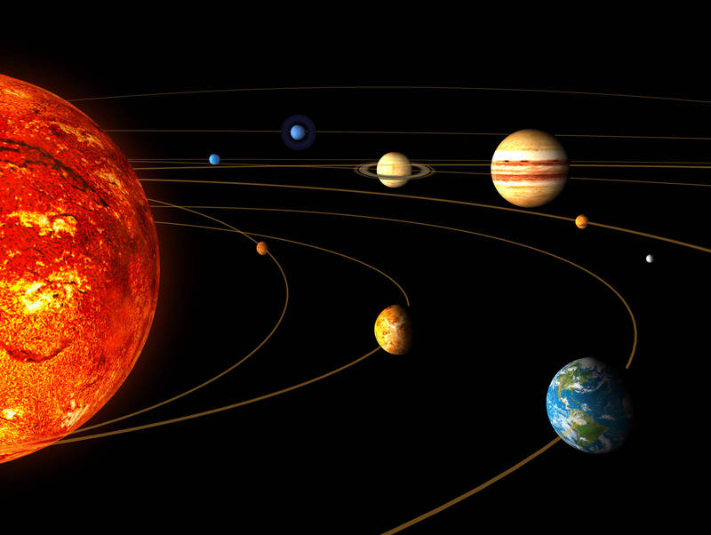 地球与其他太阳系星体绕太阳公转的轨道大致呈现椭圆状，离太阳最近的位置叫做近日点。离太阳最远的位置叫做远日点。（美联社档案照）(photo:LTN)
