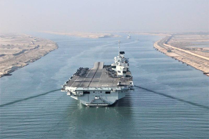 官方推特表示，「我们第21航空母舰打击群（CSG 21）第2阶段部署已经开始！」（图取自HMS Queen Elizabeth）(photo:LTN)
