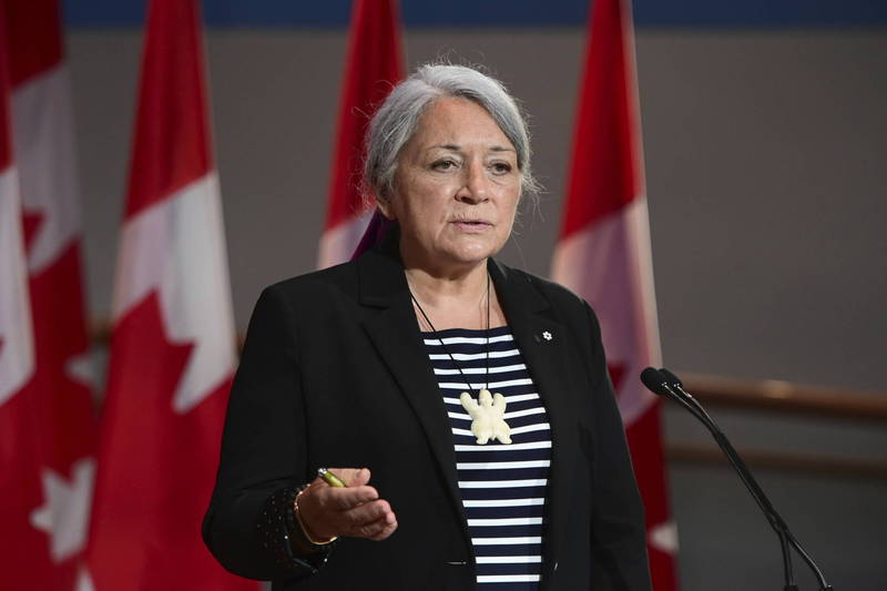 Canadian Inuit leader and former diplomat Simon (pictured) was appointed Governor of Canada and will be the first Aboriginal to hold this post.  (Associated Press)