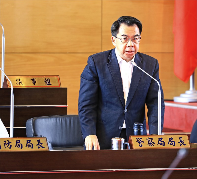 台中市警局長楊源明即將接任台北市警察局局長。（資料照）