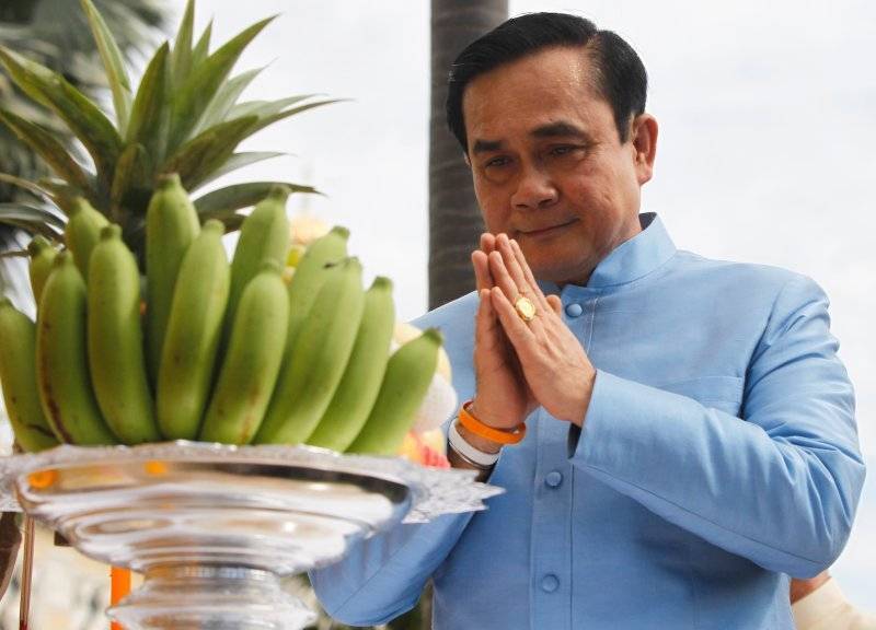 泰国总理帕拉育。（路透资料照）(photo:LTN)