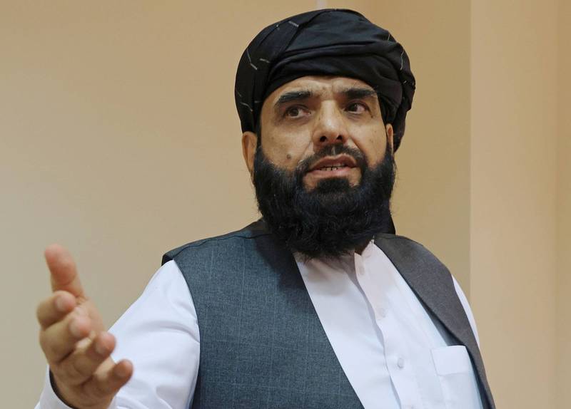 塔利班發言人蘇海爾．沙西恩（見圖）表示，塔利班現在控制著阿富汗85%的地區。（路透檔案照）