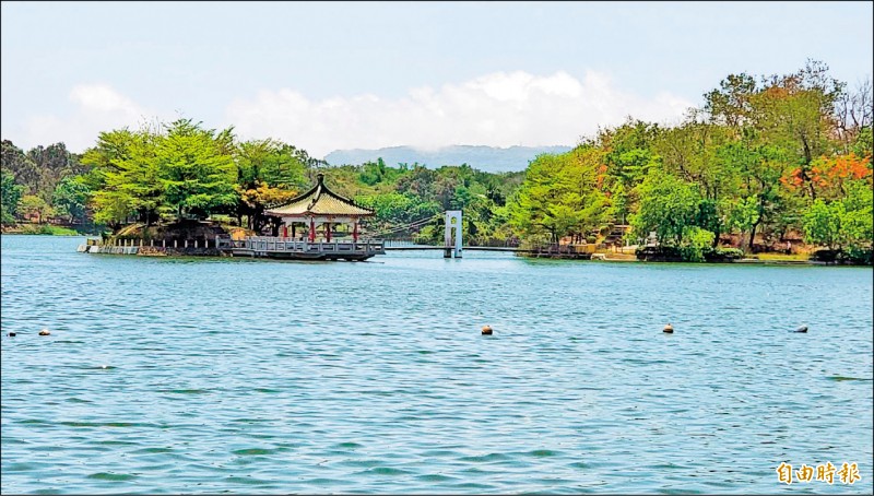 高雄澄清湖風景區7月13日有條件開放。（記者陳文嬋攝）