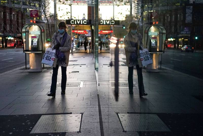 新南威尔斯州今日新增112例，再创单日确诊新高。图为雪梨街头。（路透）(photo:LTN)